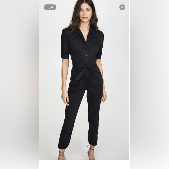 Paige Jumpsuit Washed Black
